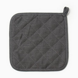 Набор кухонный Этель ECO grey: варежка 15×28 см, прихватка 19×19 см, 100% лён, 245 г/м²