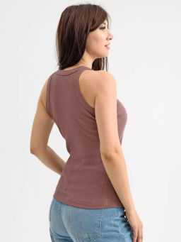 Майка женская Оптима Кашкорсе рубчик из хлопка  фото 78