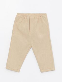 Beli Lastikli Basic Erkek Bebek Pantolon