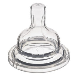 Соска на бутылочку Крошка Я, широкое горло Ø50 мм., от 3 мес., средний поток