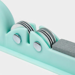 Цена за 2 шт. Точилка для ножей Доляна «Острое лезвие», 19×4.5 см, с ручкой и шлифовкой, МИКС