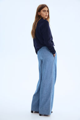 Pantal?n denim con cord?n de ajuste Feather Soft - H&m фото 5