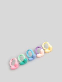 Резинки для волос детские Acoola Reverie набор 5 шт разноцветные фото 4