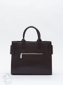 Сумка женская кожаная 11188VGF coffee Vitelli Grassi