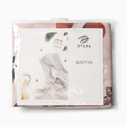 Фартук Этель Новогодние украшения 60х70 см, 100% хл, саржа 190 г/м2  фото 6