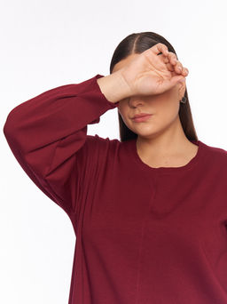 Платье со швами наружу PP56506RED31 - Артесса фото 4