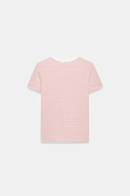 CAMISETA MINIMAL MANGA CORTA / Raya Roja - Zara фото 2