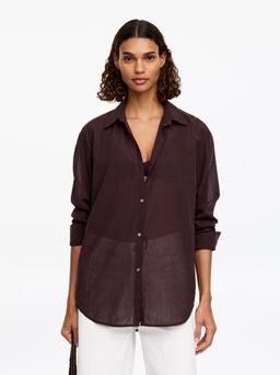 Camisa de crep? holgada - H&m фото 3