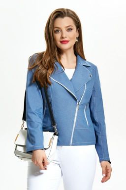 Куртка TEZA 1238 голубой