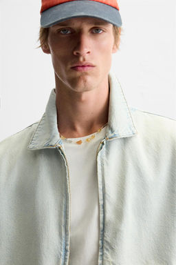 OVERDYED DENIM JACKET - Zara фото 5