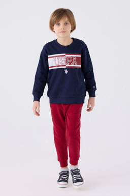 Erkek _ocuk Lacivert Pijama Tak_m_ Sepette S_rpriz _ndirim