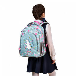 АКЦИЯ Цена за 1 шт. Ученический рюкзак ErichKrause ErgoLine® 15L Rainbow Skate  фото 5