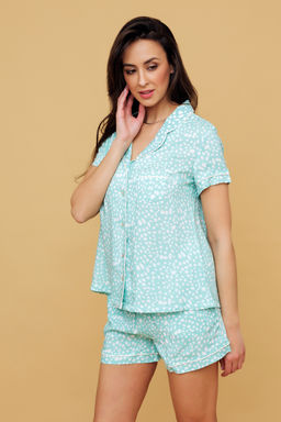 228 Пижама с рубашкой и шортами