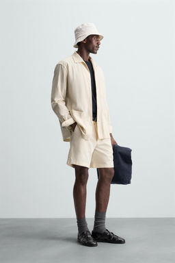 STRIPED OVERSHIRT - Zara фото 20
