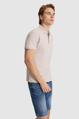 Erkek Koyu Haki Slim Fit Polo Yaka Basic Ti__rt - U.s. polo assn фото 2