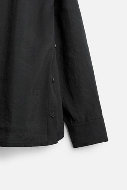 SHIRT WITH SIDE BUTTONS - Zara фото 11