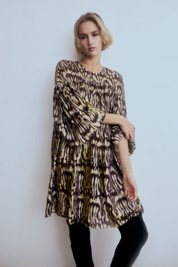 Vestido oversize en tejido jacquard - H&m фото 2