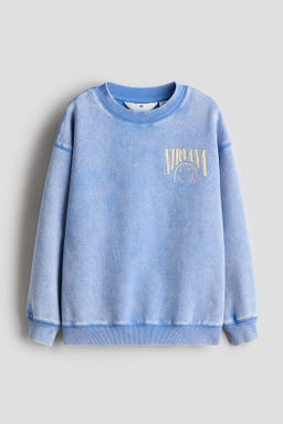 Sudadera oversize con motivo estampado - H&m фото 12