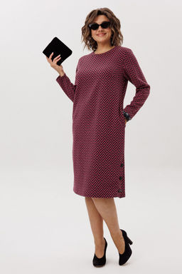 Платье ANELLI 1755.1 Рябиновая волна  фото 4