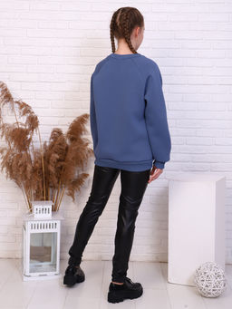 Толстовка "Сорри" синий