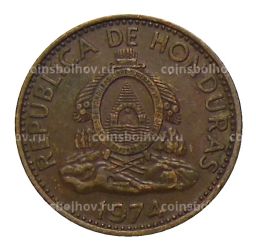 1 сентаво 1974 года Гондурас