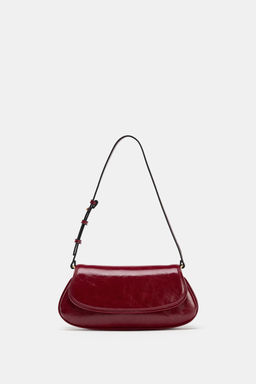 Сумка через плечо Zara Bolso de Hombro Solapa красная