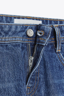 Z1975 WIDE-LEG LOW-RISE JEANS WITH BELT - Zara фото 3