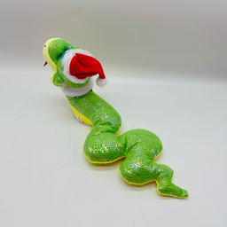 Мягкая игрушка Змея музыкальная лежачая в шапке 38 см (ползает) - Storyland фото 7