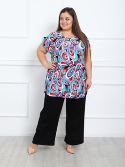 IV-CAPRIZ Мэлон - туника голубой