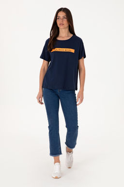 Kad_n Lacivert Ti__rt Sepette S_rpriz _ndirim - U.s. polo assn фото 4