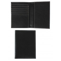 Обложка для авто+паспорт Croco-АВ-108 натуральная кожа черный флотер (40/1) 264323