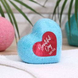 Бомбочка для ванн Сердце Beautiful day, 130 г