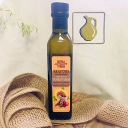 Масло подсолнечное с сушеными томатами, стекл.бут., 250мл