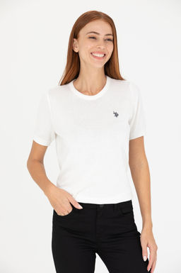 Kad_n Ekru Bisiklet Yaka Kazak