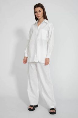 Льняная рубашка 4073 - Kivviwear фото 3