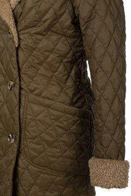 05-2098 Куртка женская зимняя (пояс) - El podio фото 11