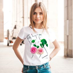 Эксклюзивная футболка Yana Pletneva упаковка плотный Zip пакет!