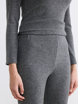 Beli Lastikli ?spanyol Pa?a Kad?n Pantolon