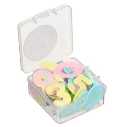 Цена за 3 шт. Мыло дорожное в футляре «Цифры»