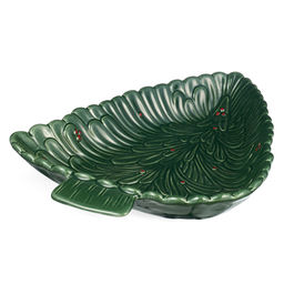 Блюдо сервировочное "Green pine" 30,5*24*5 см 145-221 145-221 #НовыйГод /АРТИ-М/