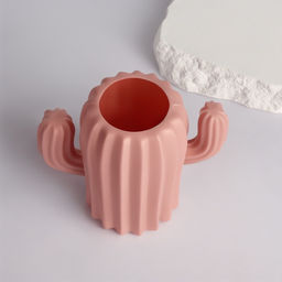 Подставка для хранения косметики «Кактус», 11.5×13×7 см, МИКС