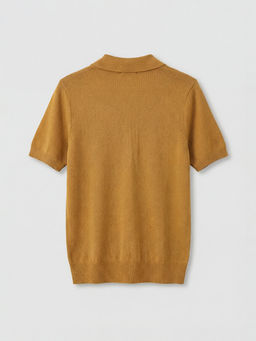 Polo Yaka Kad?n Triko Kazak