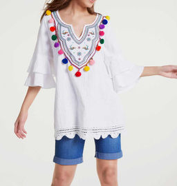 Туника, бело-пестрая - Ashley brooke фото 3