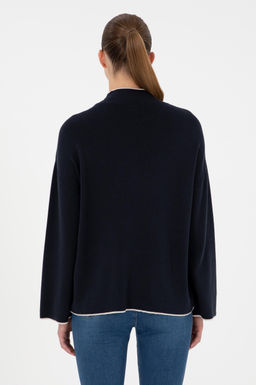 Женский темно-синий свитер Неожиданная скидка в корзине - U.s. polo assn фото 5