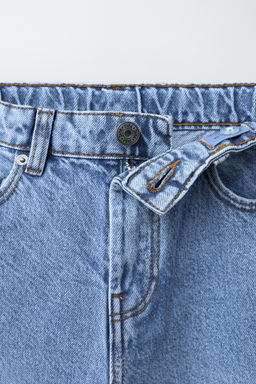 JEANS BALLOON BORDADOS / Azul - Zara фото 4