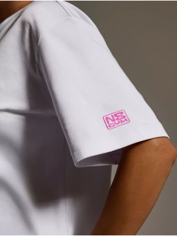 Свободная футболка с ярким принтом - NEVERLATE фото 4