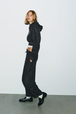 BALLOON RIBBED TROUSERS - Zara фото 4