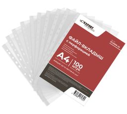 Expert Complete Classic Файл-вкладыш A4 100 шт. 35 мкм глянцевый прозрачный EC2606-42