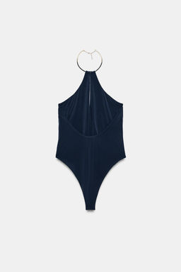 BODY HALTER CHOKER / Marino oscuro - Zara фото 2