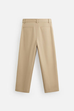 PLEATED TROUSERS WITH BELT - Zara фото 8